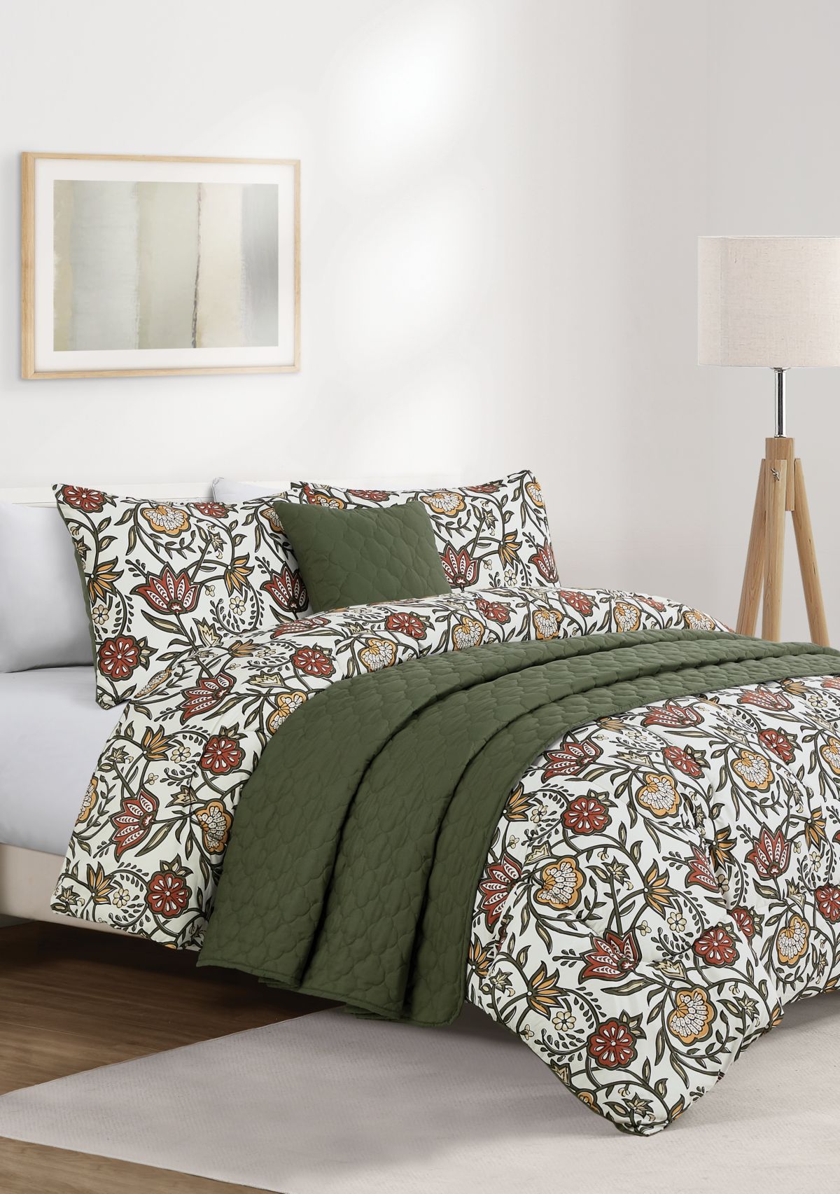 Adrian 5-Piece Comforter and Quilt Set