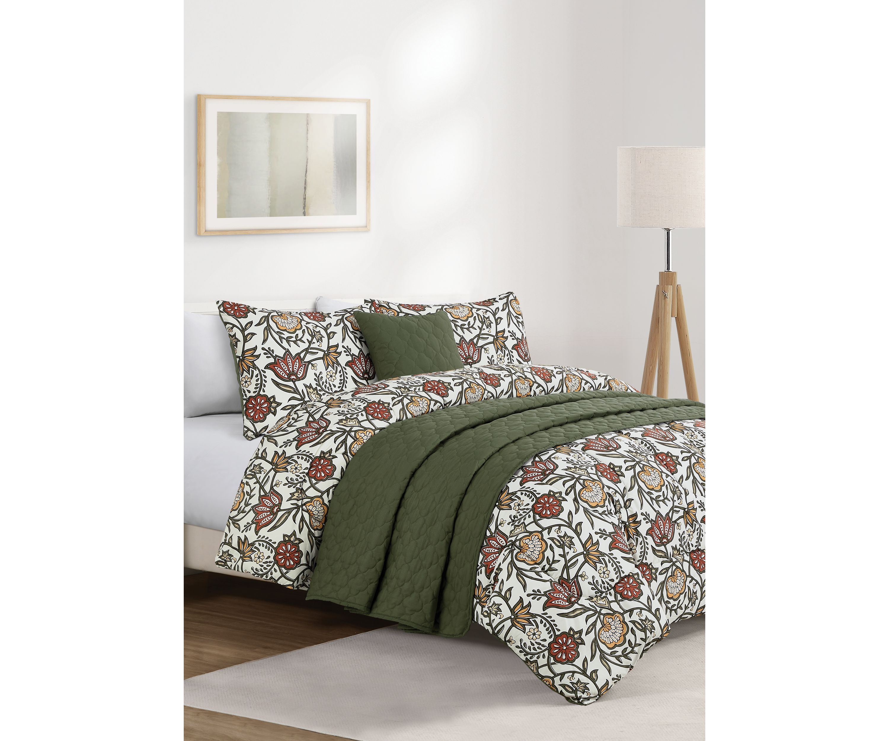 Adrian 5-Piece Comforter and Quilt Set