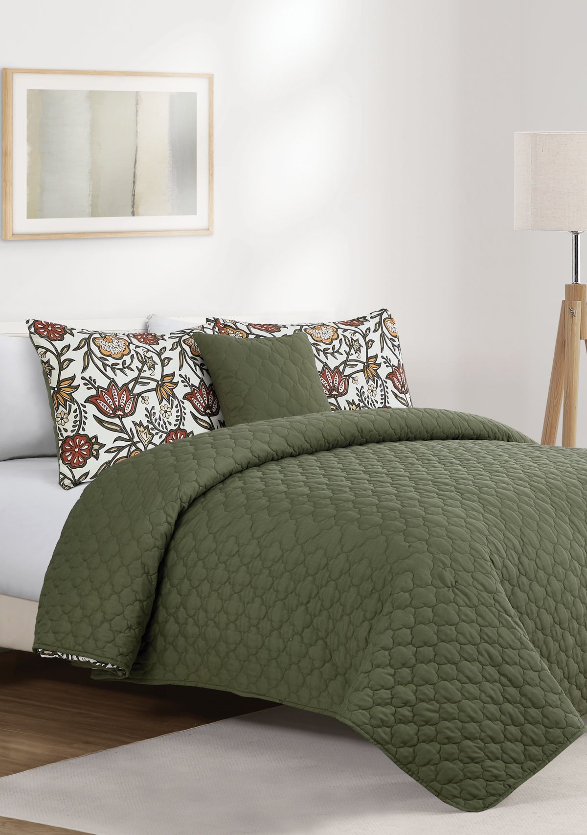 Adrian 5-Piece Comforter and Quilt Set