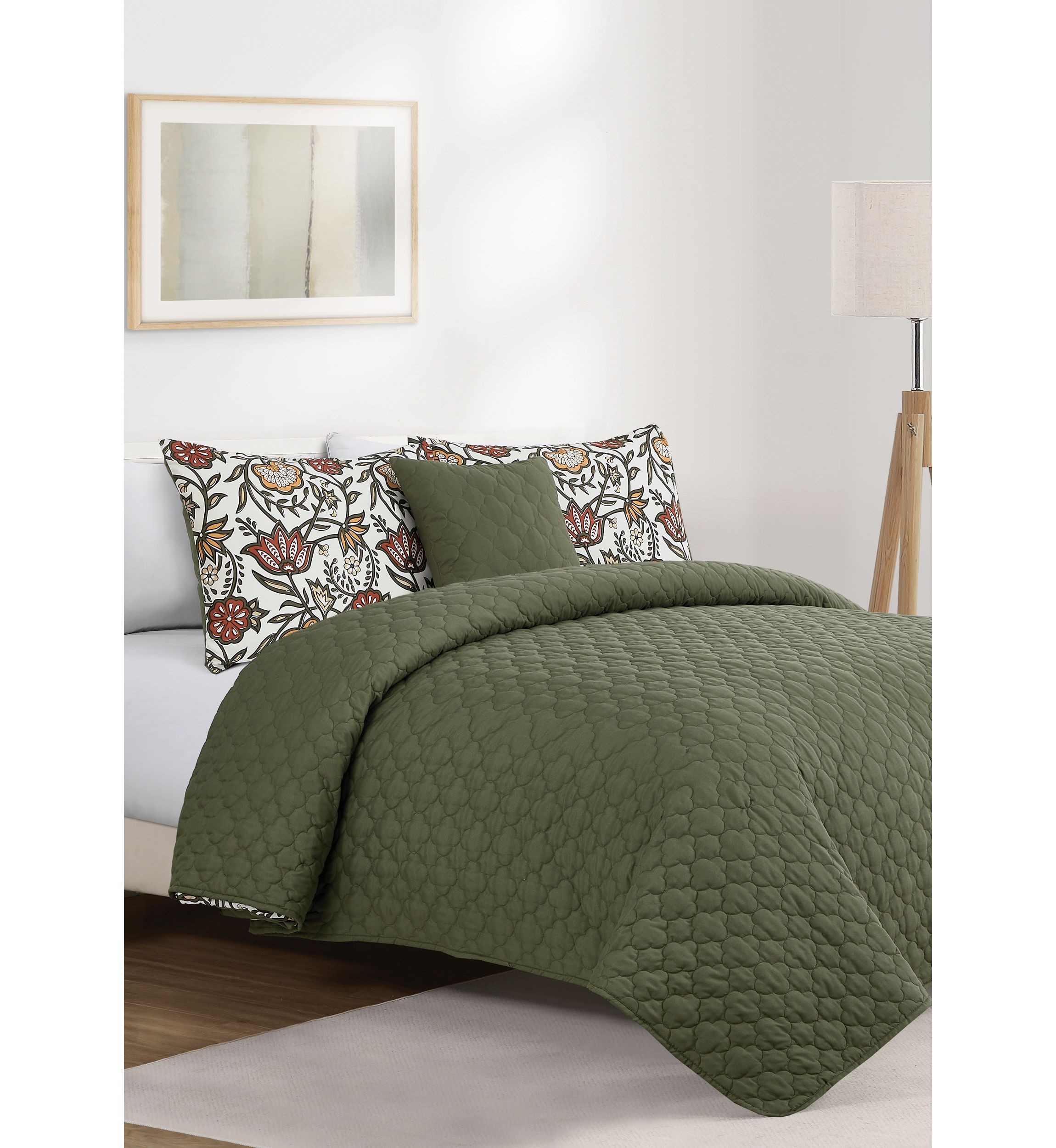 Adrian 5-Piece Comforter and Quilt Set