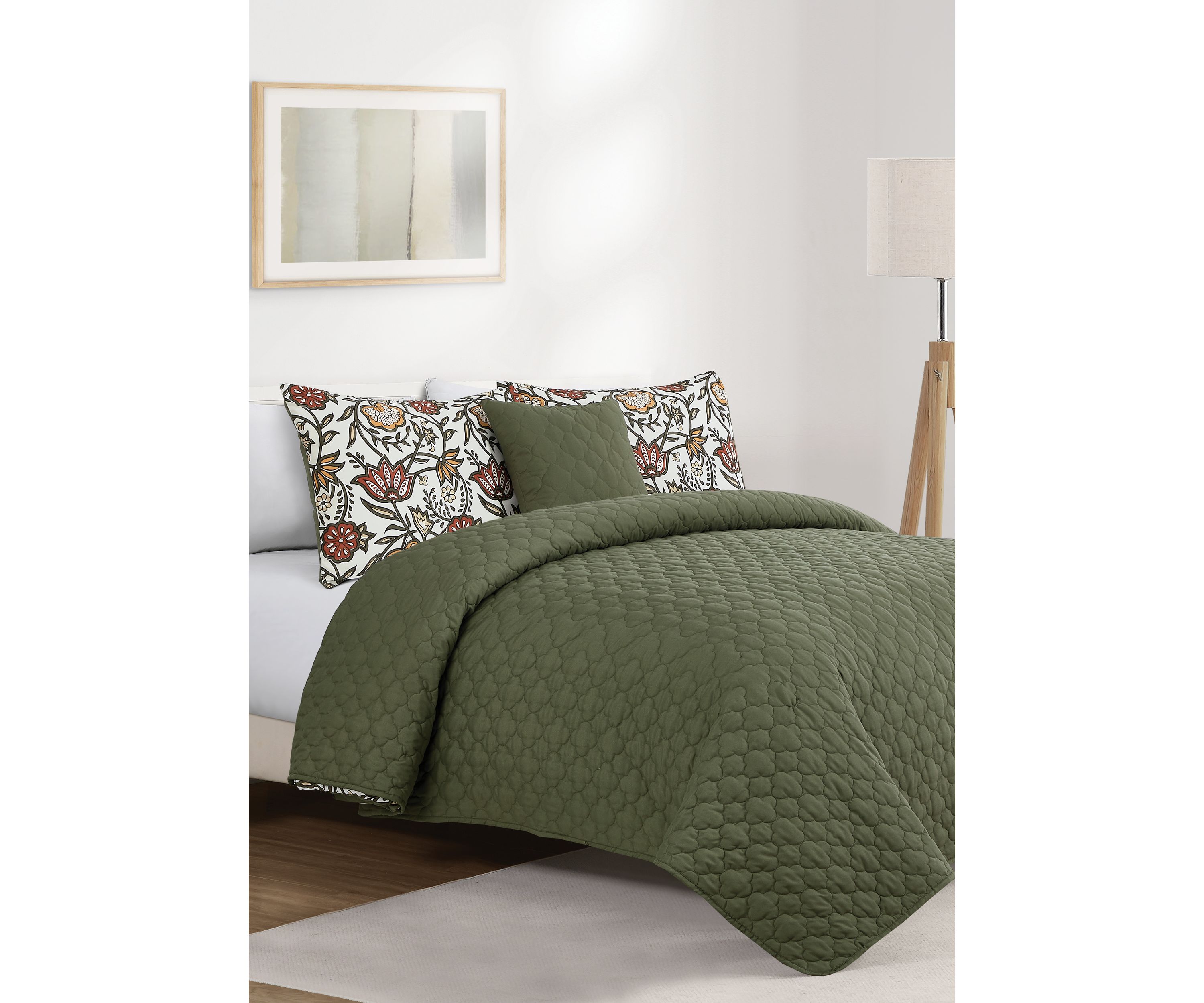 Adrian 5-Piece Comforter and Quilt Set