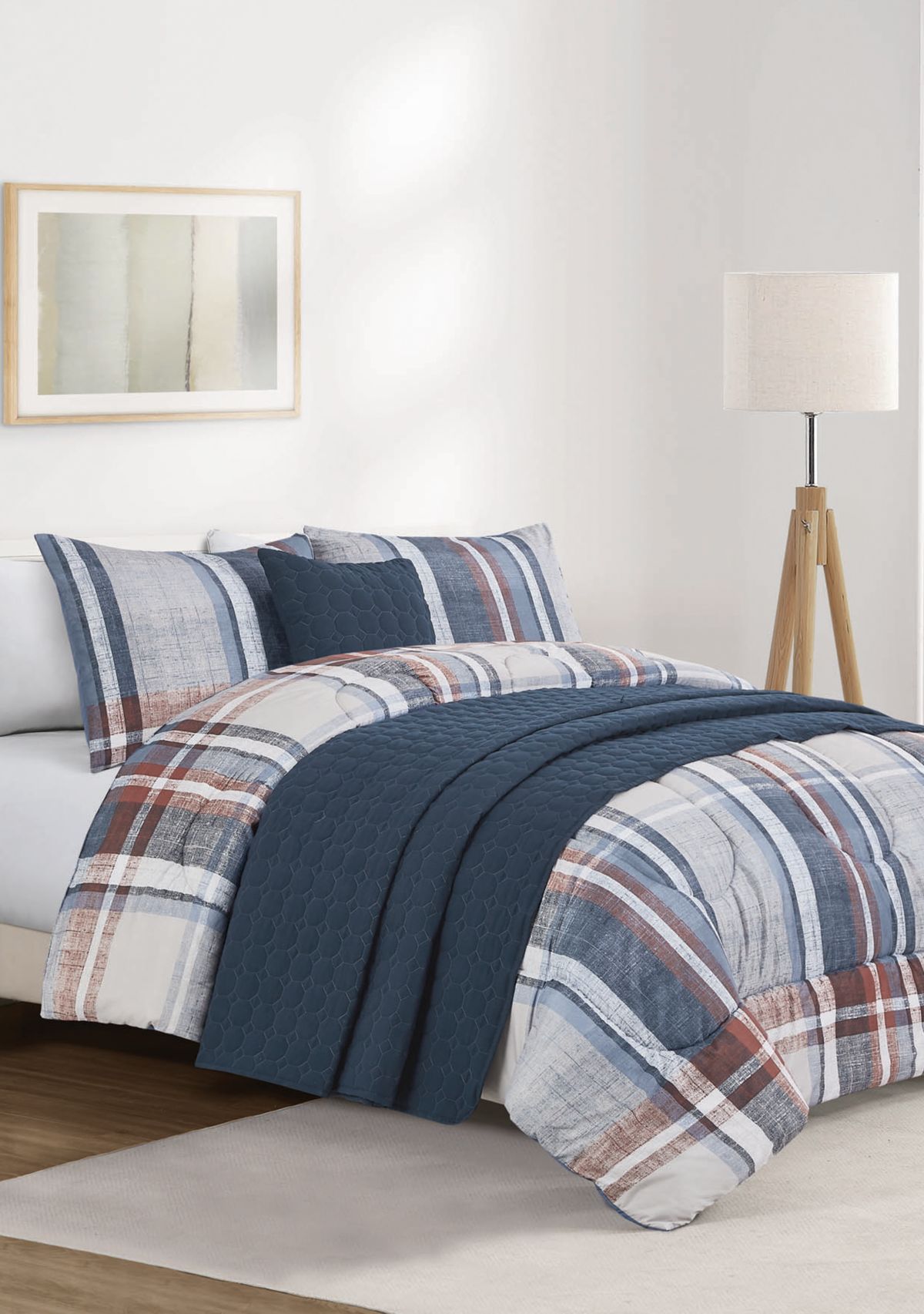 Aldenham 5-Piece Comforter and Quilt Set