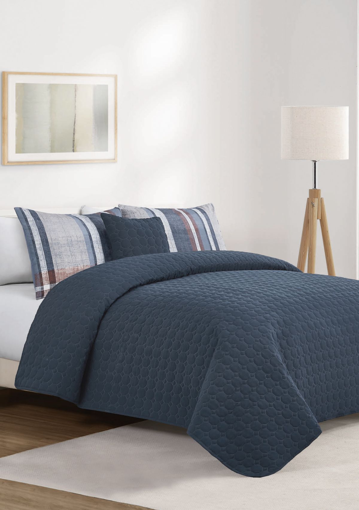 Aldenham 5-Piece Comforter and Quilt Set