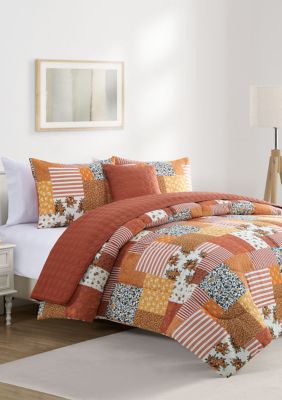 Modern. Southern. Home. Patchwork Combo Bedding Set