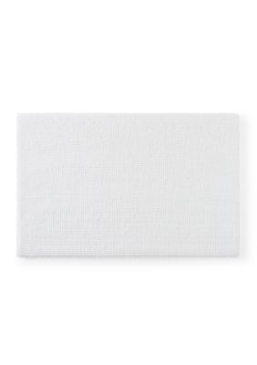 Modern. Southern. Home. Chenille Bath Rug, White, 20 x 32