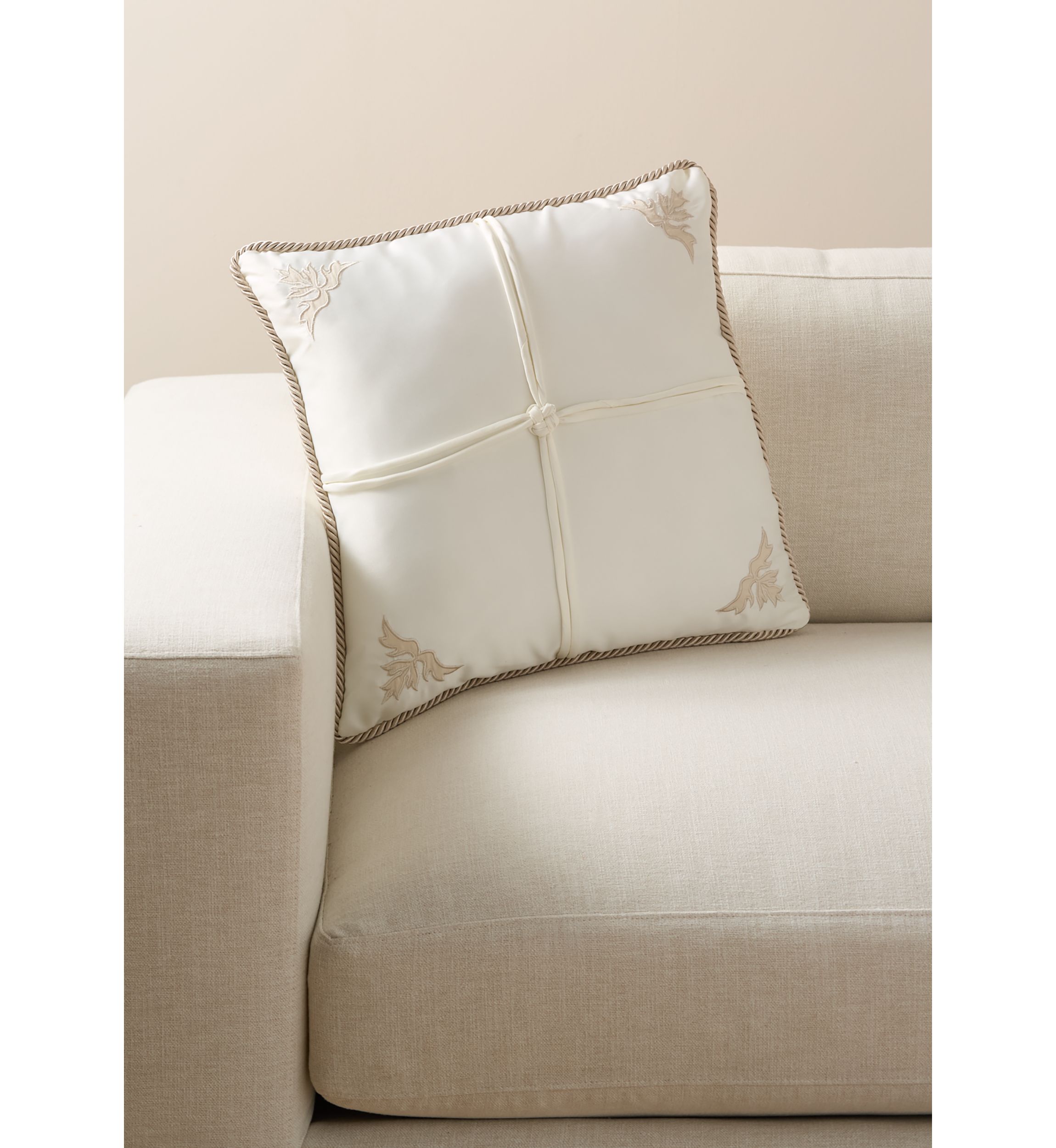 Satin Decorative Throw Pillow