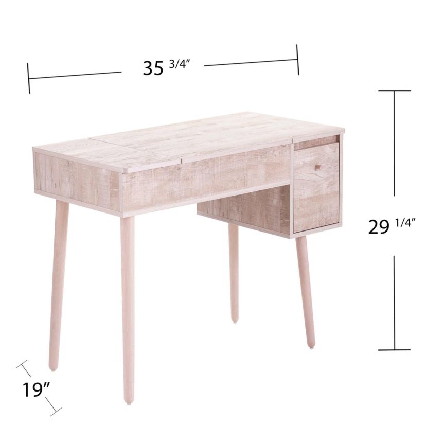 Holly & Martin Harzen Storage Vanity w/ Mirror