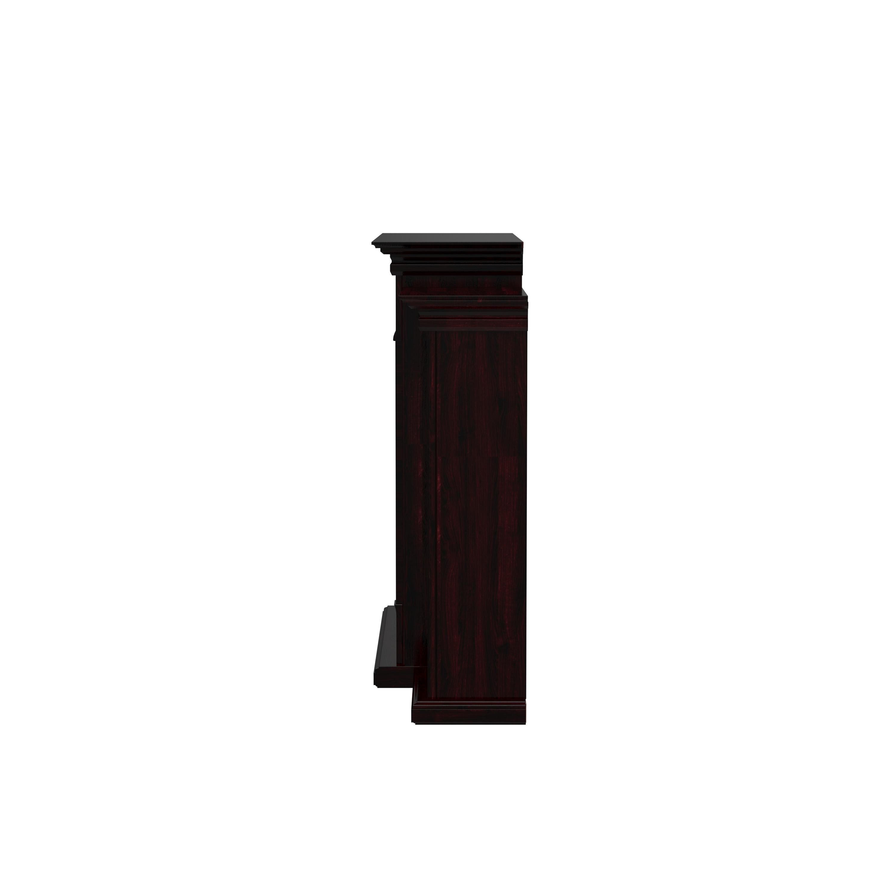 Tennyson Touch Screen Electric Fireplace with Bookcases