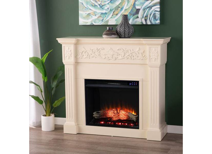 Calvert Touch Screen Electric Fireplace