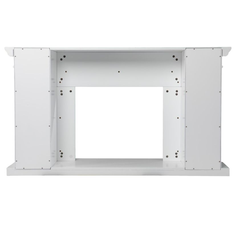 Henstinger Electric Fireplace w/ Bookcase