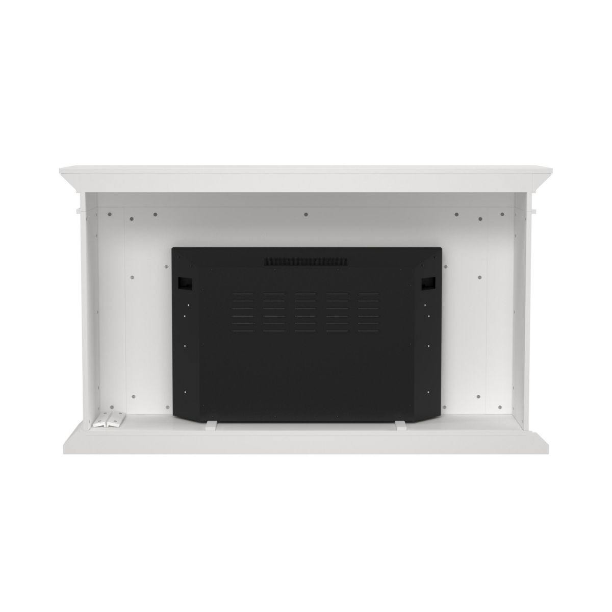 Canyon Heights Faux Stone Electric Fireplace