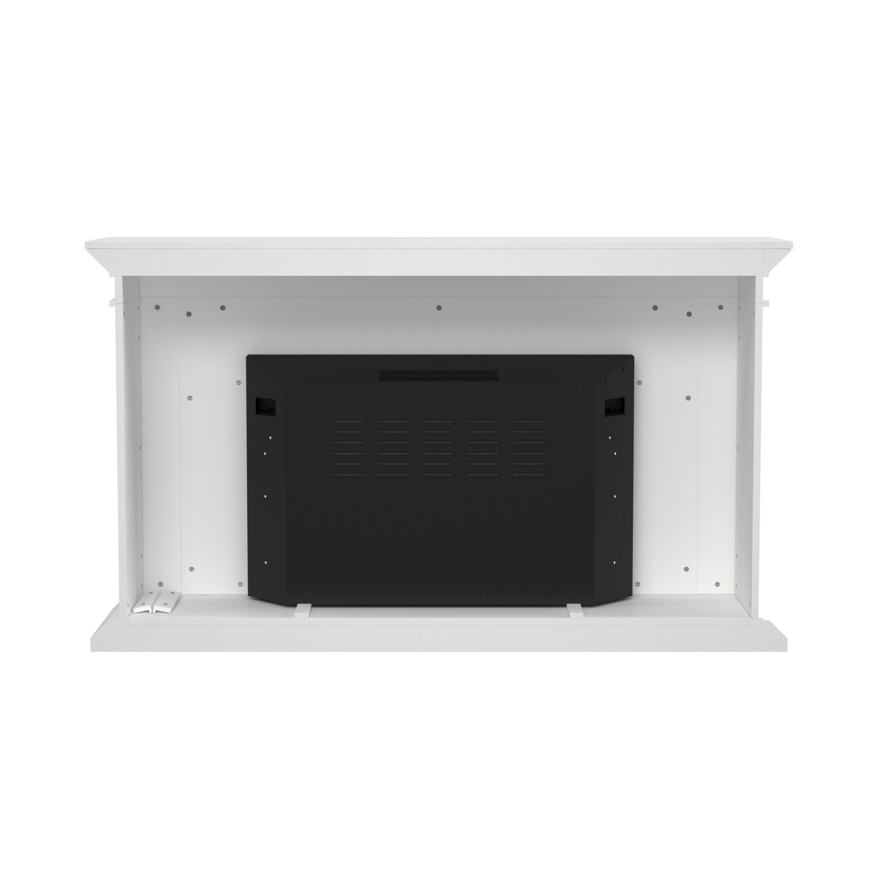 Canyon Heights Faux Stone Electric Fireplace