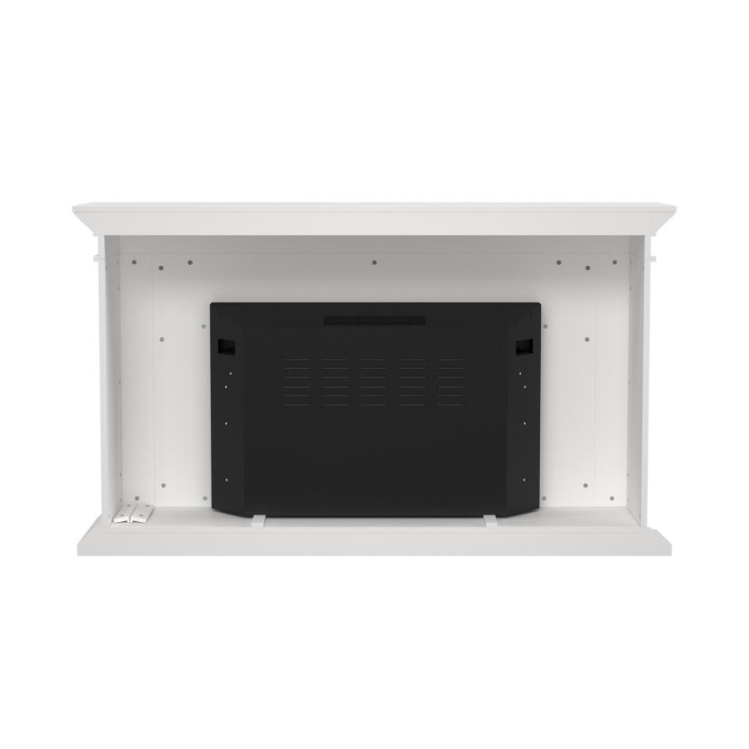 Canyon Heights Faux Stone Electric Fireplace