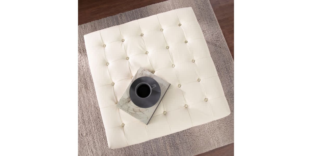 Ciarin Upholstered Cocktail Ottoman