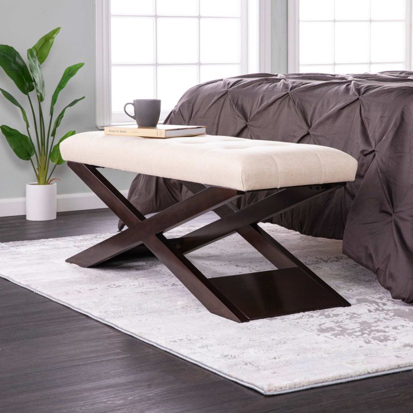 Haddix Upholstered Entryway Bench