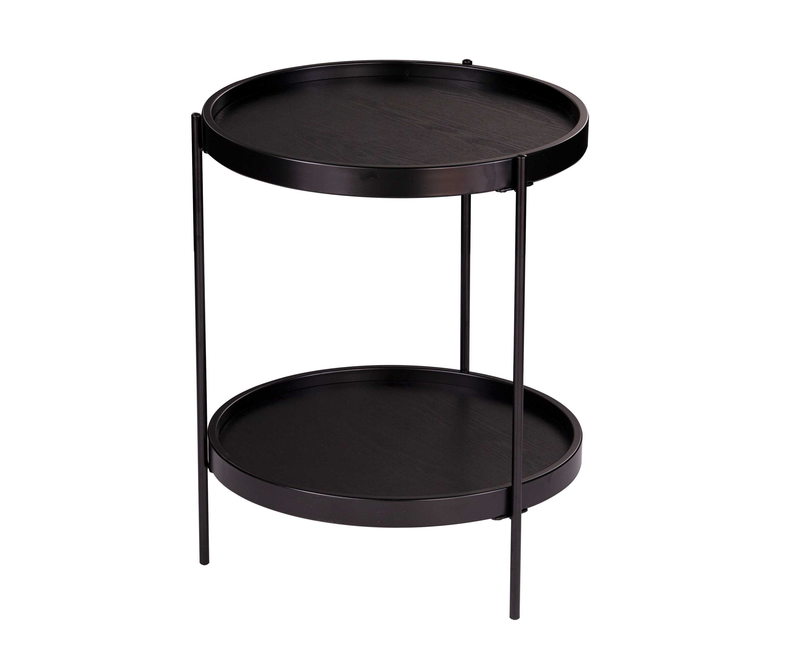Verlington Round Farmhouse Style End Table