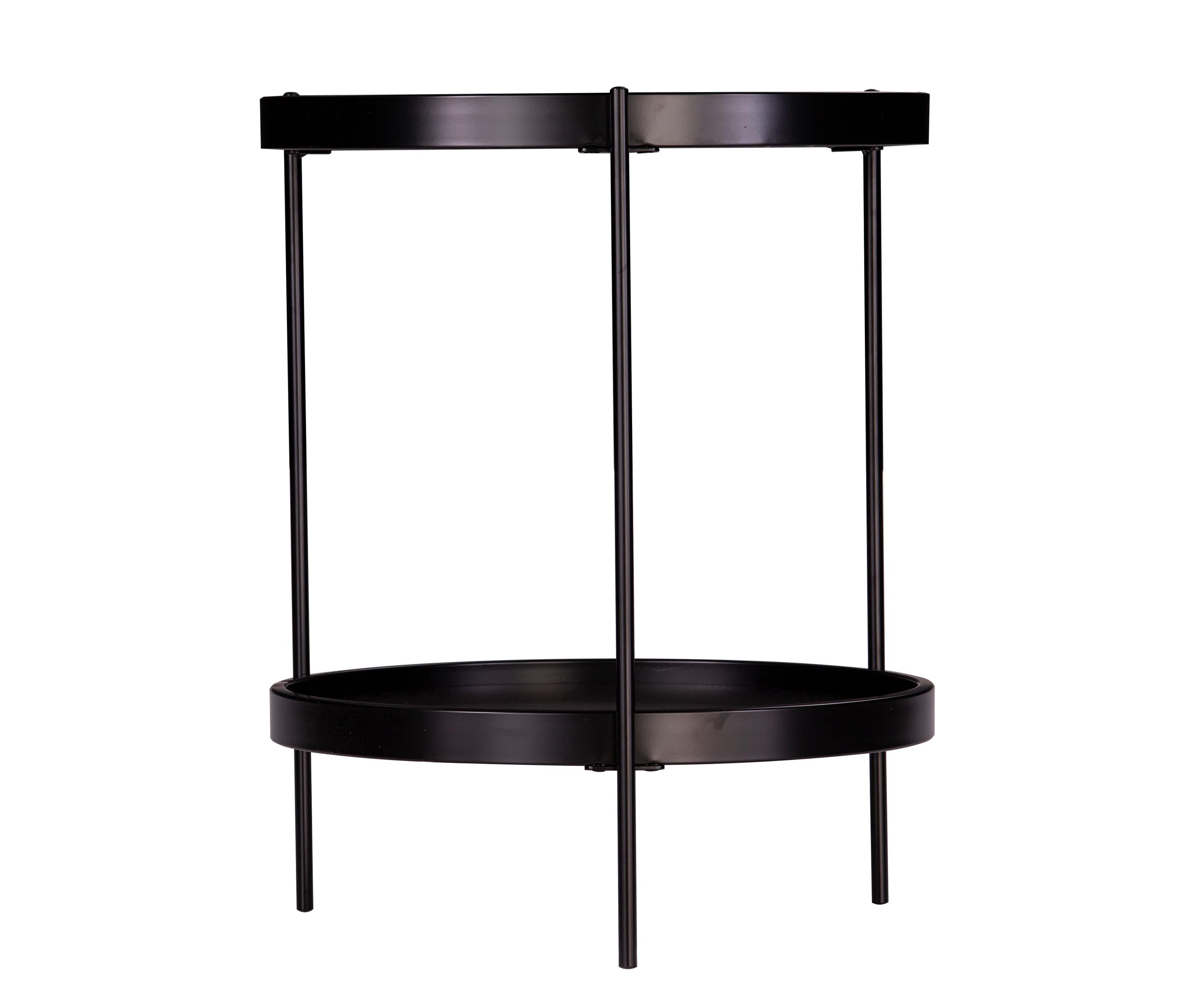 Verlington Round Farmhouse Style End Table