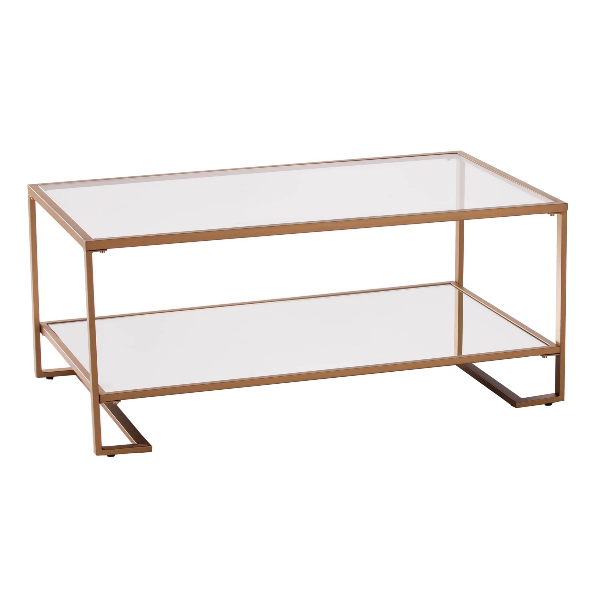Horten Glass-Top Cocktail Table