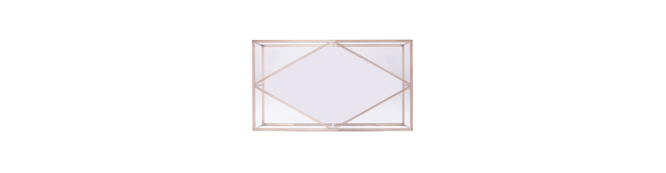 Nicholance Contemporary Glass-Top Cocktail Table