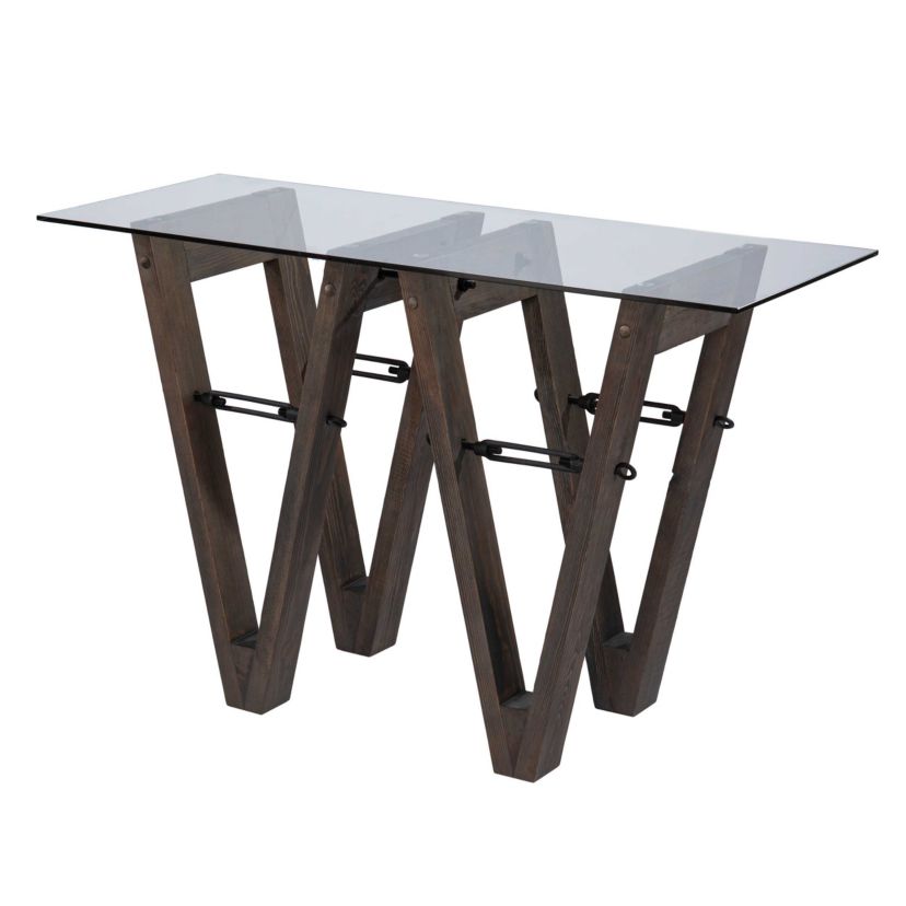 Garrinston Reclaimed Wood Console Table