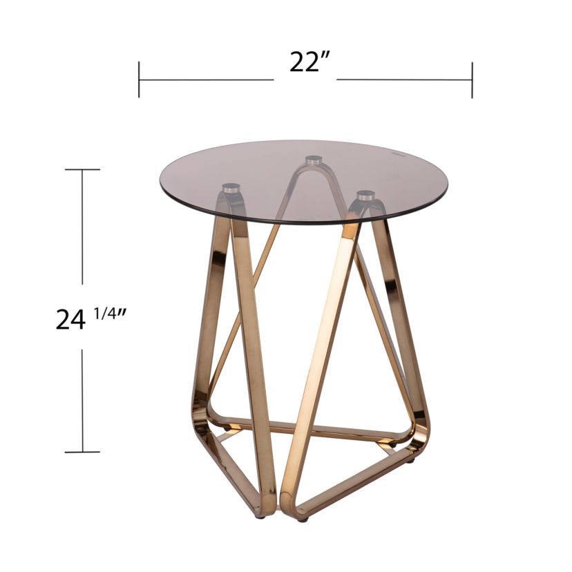 Stondon Round End Table