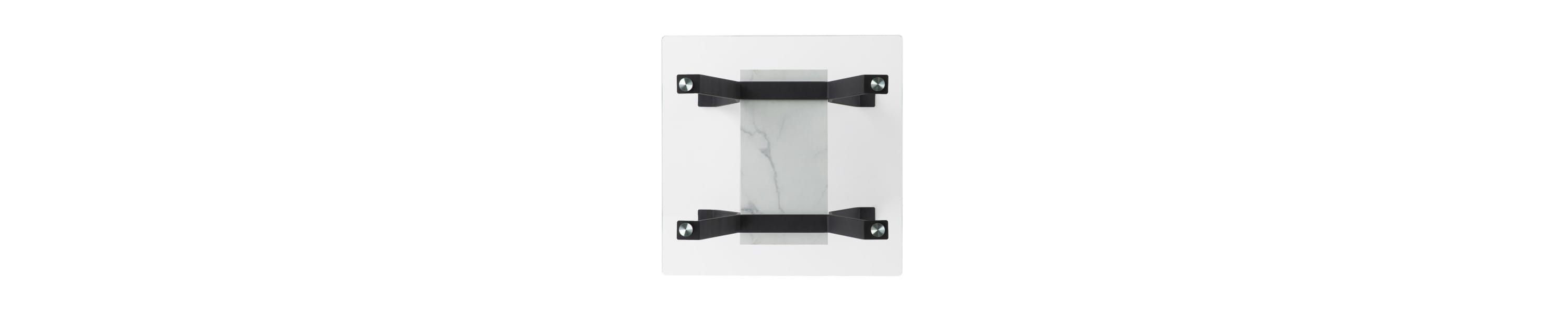 Darvette Glass-Top End Table