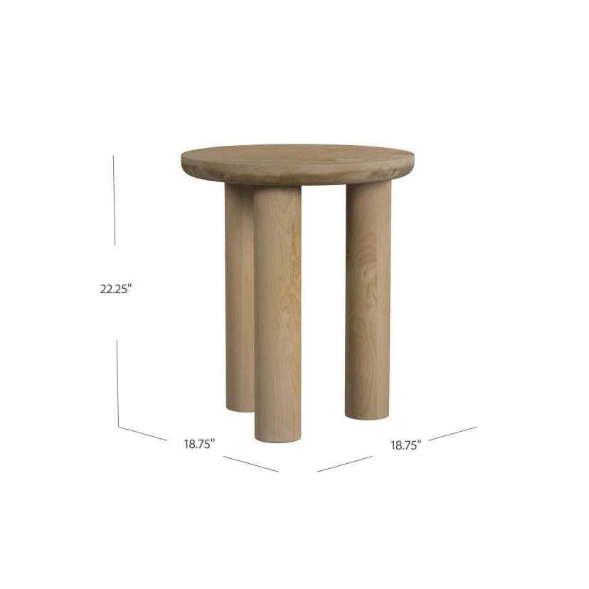 Craton Solid Wood End Table