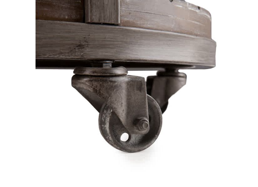 Konya Urban Industrial Round End Table