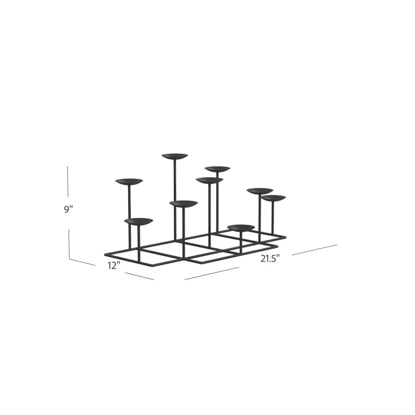 Brindmon 9 Candle Candelabra