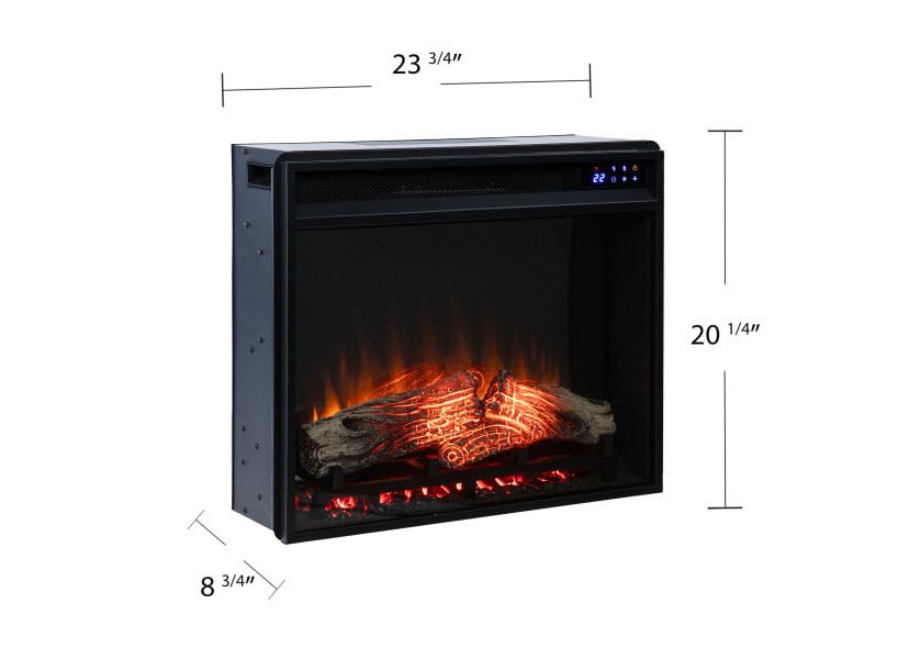 23” Touch Screen Electric Firebox w/ Remote Control
