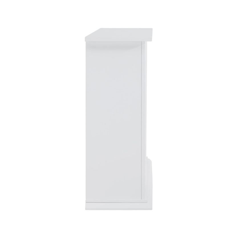 Hebbington Tiled Marble Color Changing Fireplace