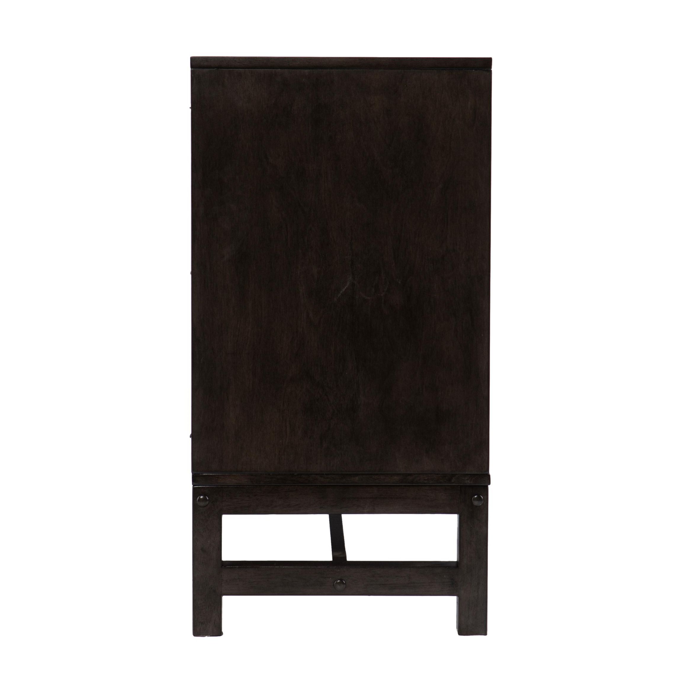 Lannington Color Changing Fireplace w/ Media Storage