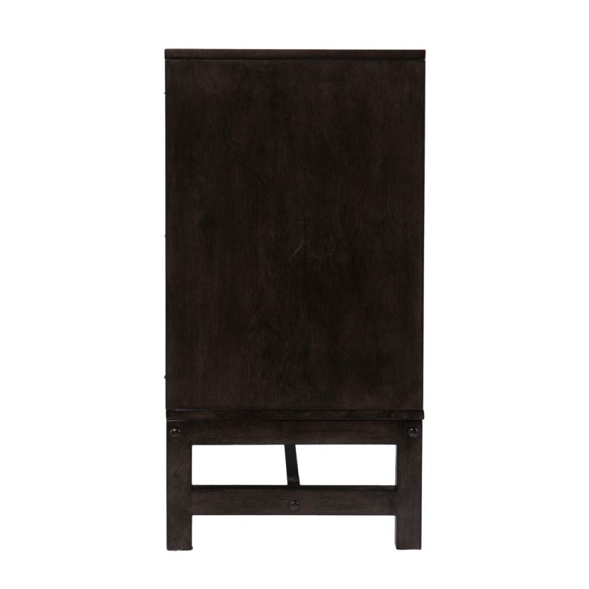 Lannington Color Changing Fireplace w/ Media Storage