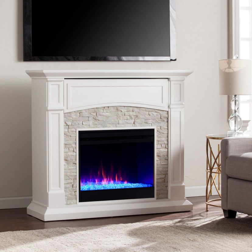 Seneca Color Changing Media Fireplace