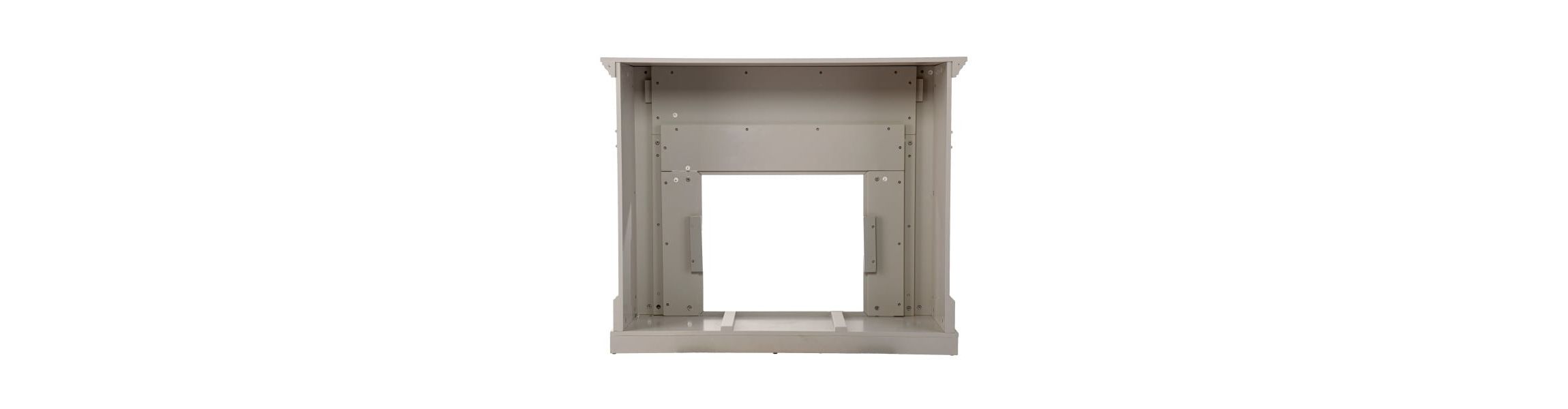 Birkover Electric Fireplace w/ Marble Surround