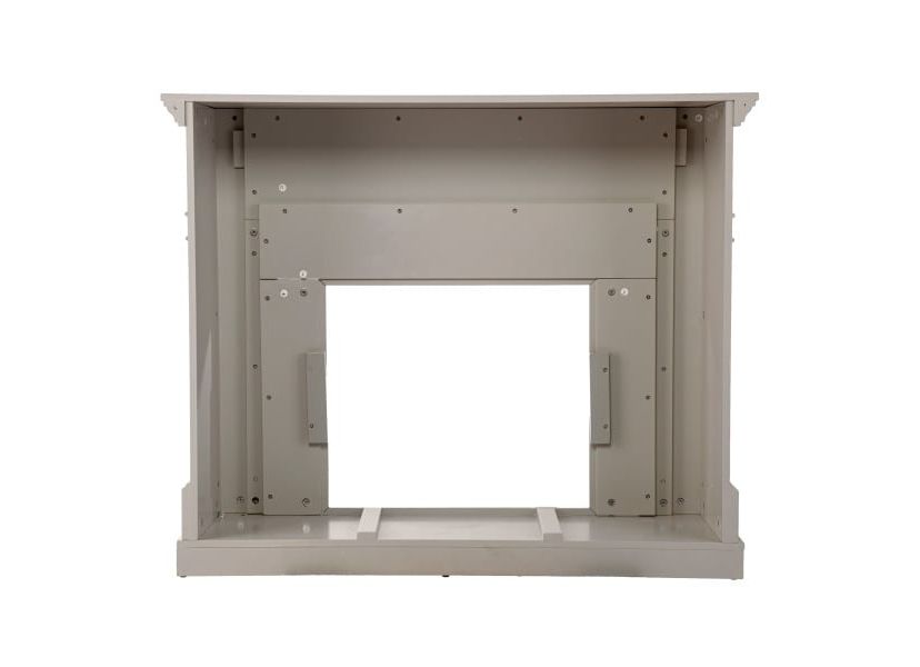 Birkover Electric Fireplace w/ Marble Surround