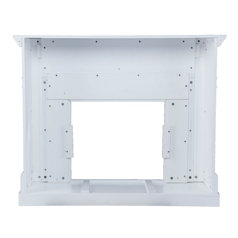 Darvingmore Electric Fireplace w/ Marble Surround