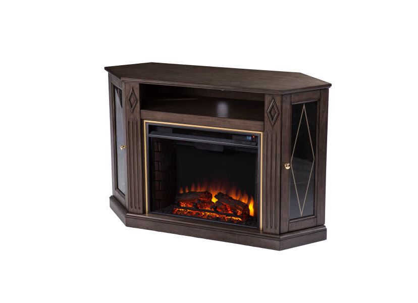 Austindale Electric Fireplace w/ Media Storage