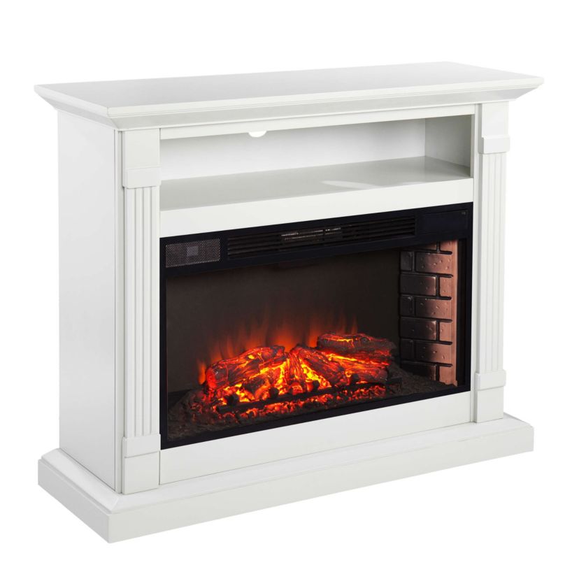 Willarton Widescreen Electric Fireplace w/ Media Storage