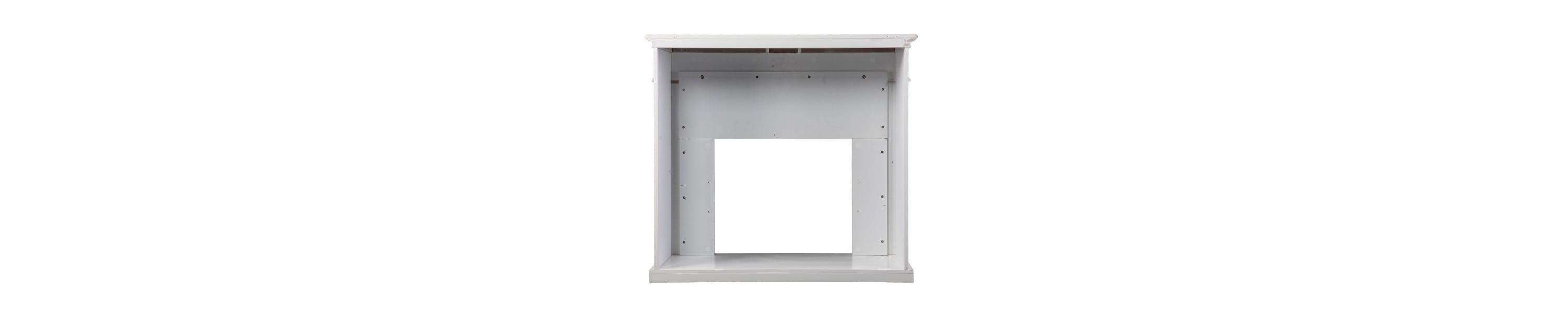 Bondale Electric Fireplace w/ Faux Stone Surround