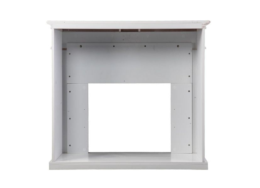 Bondale Electric Fireplace w/ Faux Stone Surround