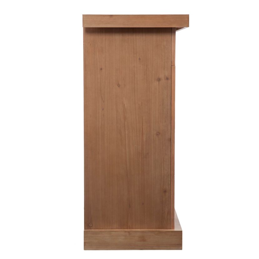 Standlon Electric Fireplace w/ Faux Stone Surround