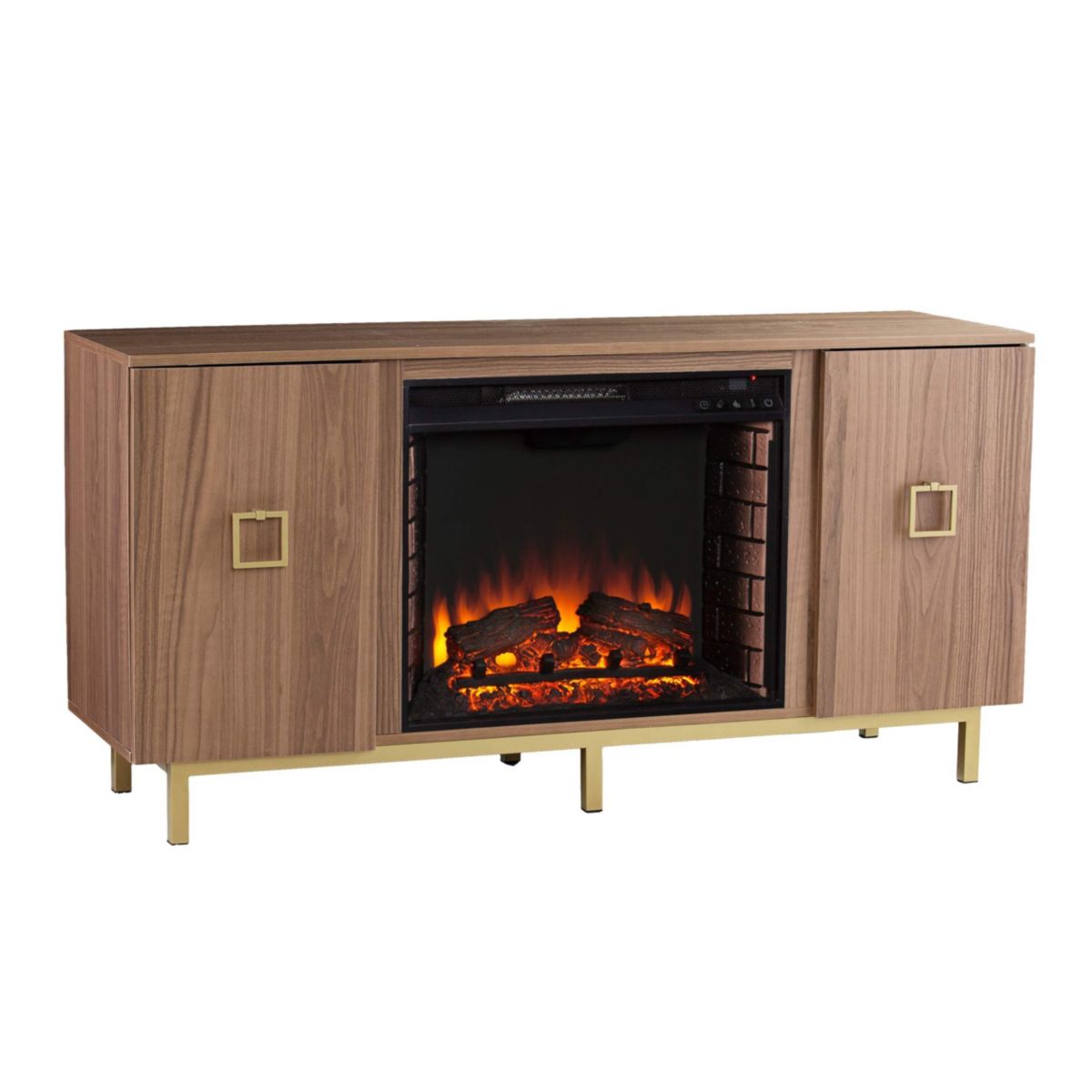 Yorkville Electric Fireplace w/ Media Storage