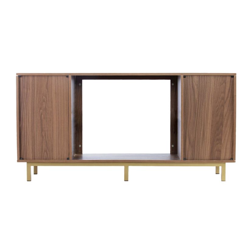 Yorkville Electric Fireplace w/ Media Storage