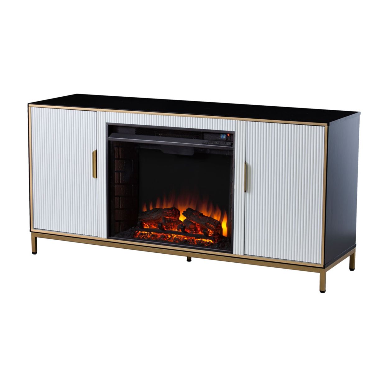 Daltaire Electric Fireplace w/ Media Storage