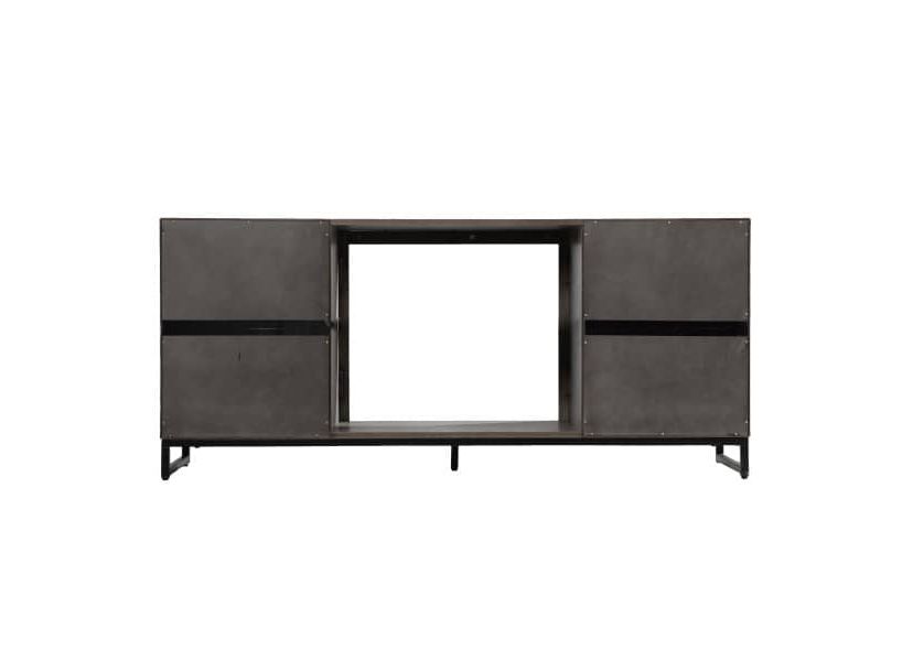 Akehurst Electric Fireplace with Media Storage