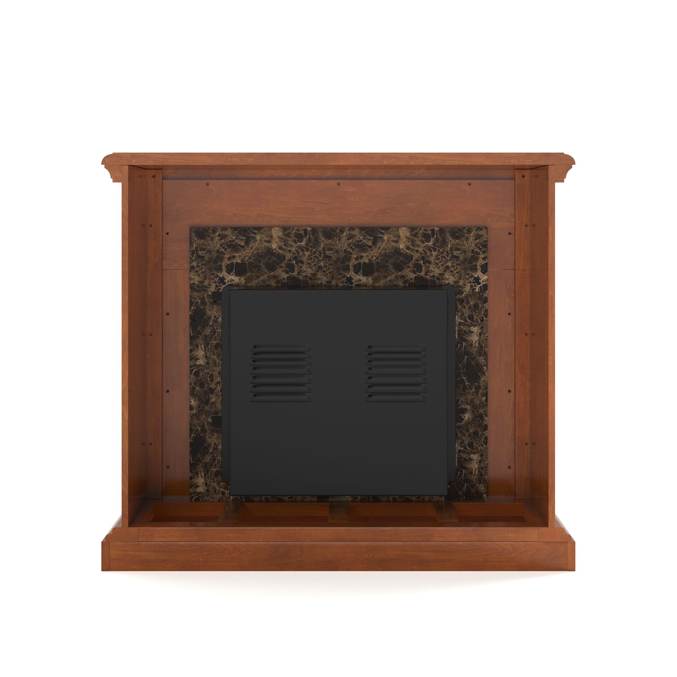 Cardona Electric Fireplace with Faux Marble