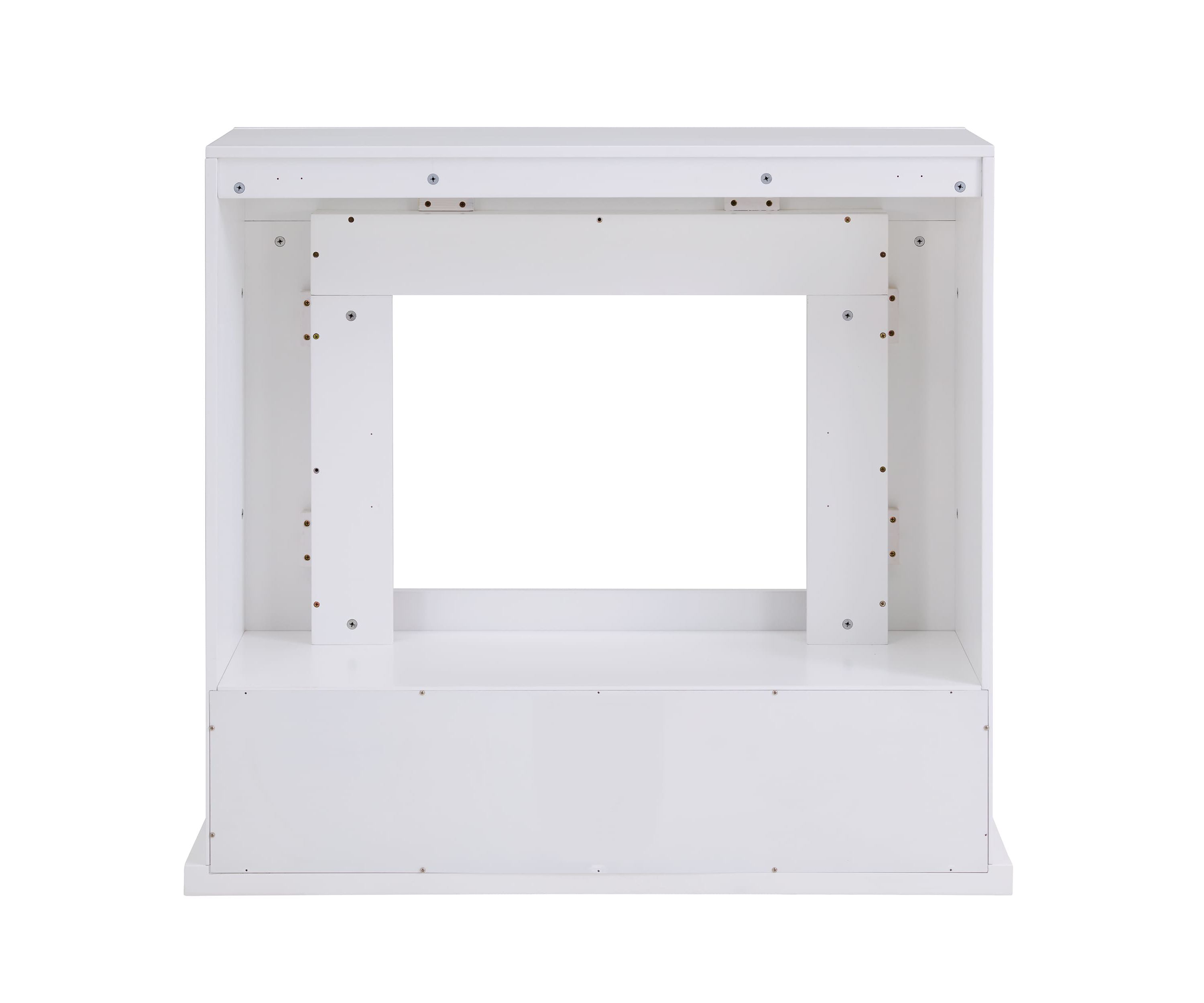 Lirrington Stainless Steel Base Electric Fireplace