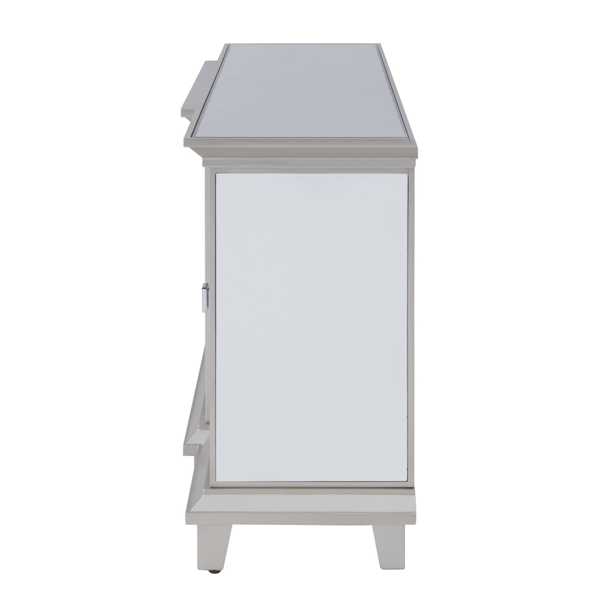 Toppington Mirrored Touch Screen Electric Fireplace