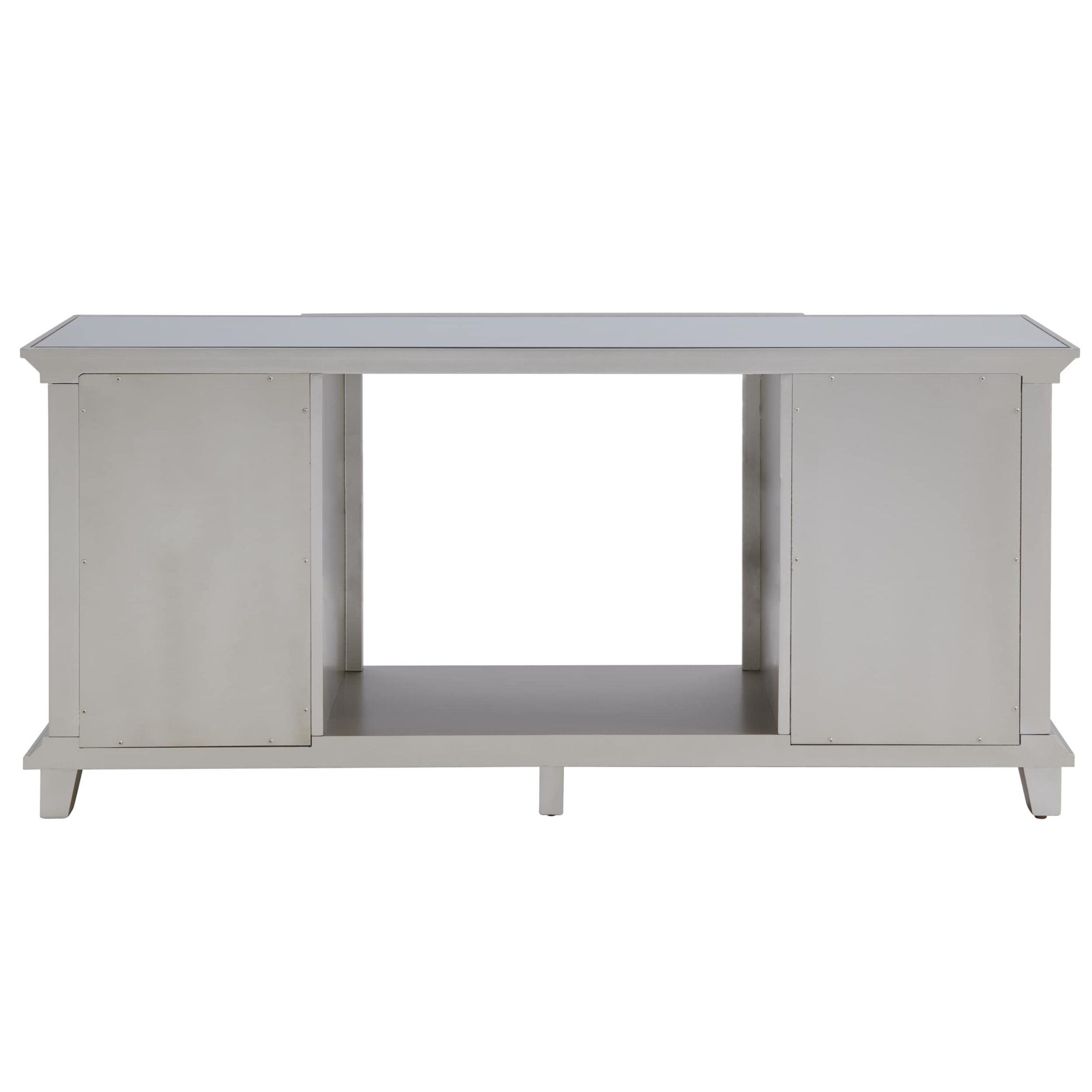 Toppington Mirrored Touch Screen Electric Fireplace